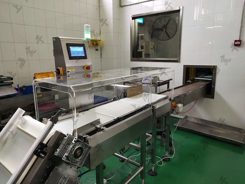 inline checkweigher for production line
