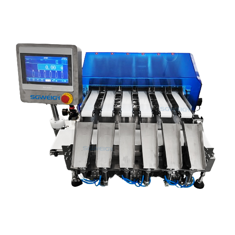 6 lane Liquid Juice Sticks Checkweigher