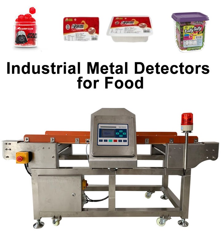 Industrial Food Conveyor Metal Detector Inspection Machine for Factory Production Line