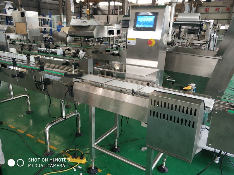 SG-100HH Bottles High-Speed Checkweigher Conveyor Check Weigher