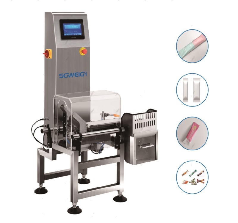 SG-2X Dual-Lane Conveyor Checkweigher Systems 2 lines Dynamic Weighing Machine