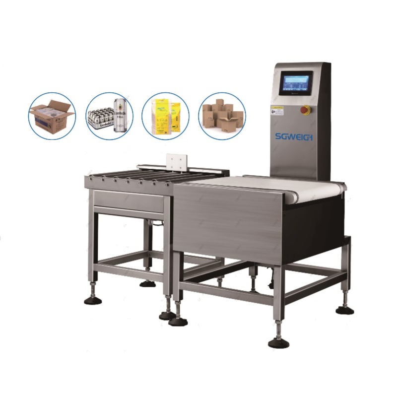 High Capacity 2kg-20kg Carton Checkweigher Industrial Conveyor Check ...