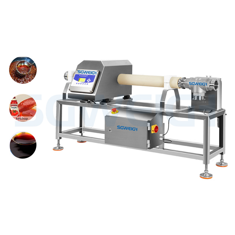 Pipeline Metal Detector Metal Detection Systems for Pumped Liquid Slurry Paste