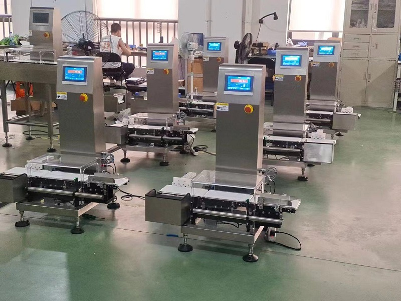 SG-2X Dual-Lane Conveyor Checkweigher Systems 2 lines Dynamic Weighing Machine