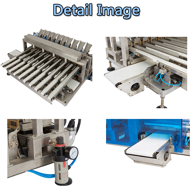 SG-10X Multi-lane Conveyor Check Weigher For Stick Packaged Products 