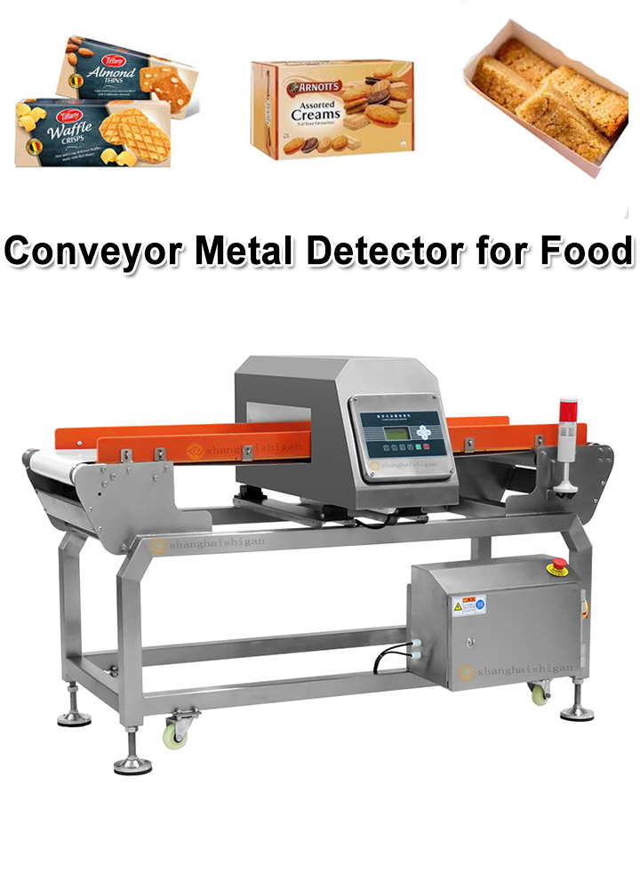 Bulk Cinnamon Food Conveyor Metal Detector
