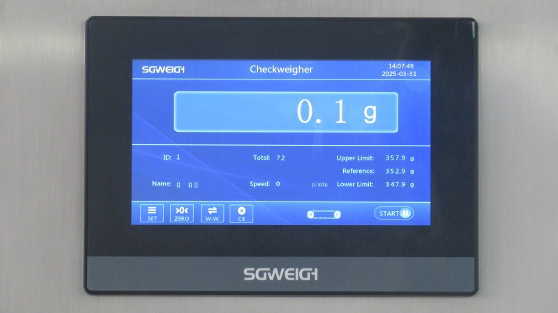 HMI Check Weigher