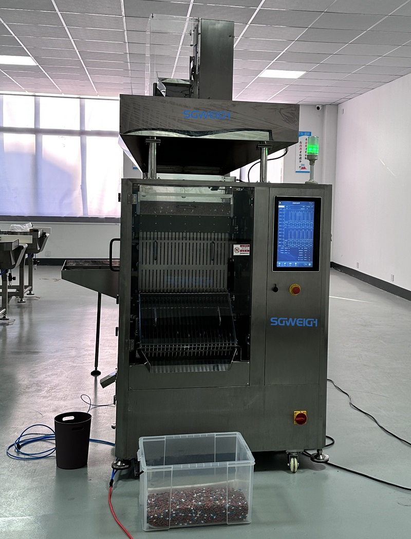 4 lane capsule checkweigher for export