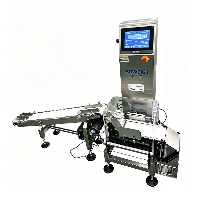 inclined conveyor checkweigher