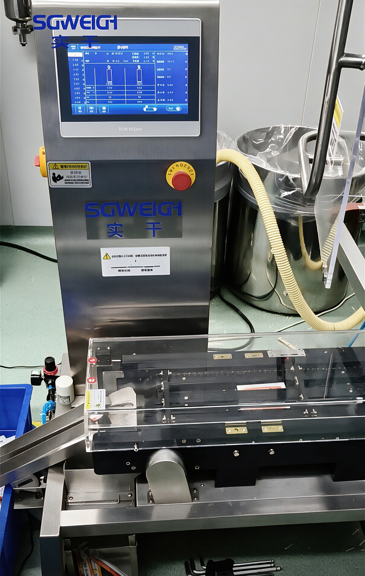 Checkweigher for Sachet Packing Machine