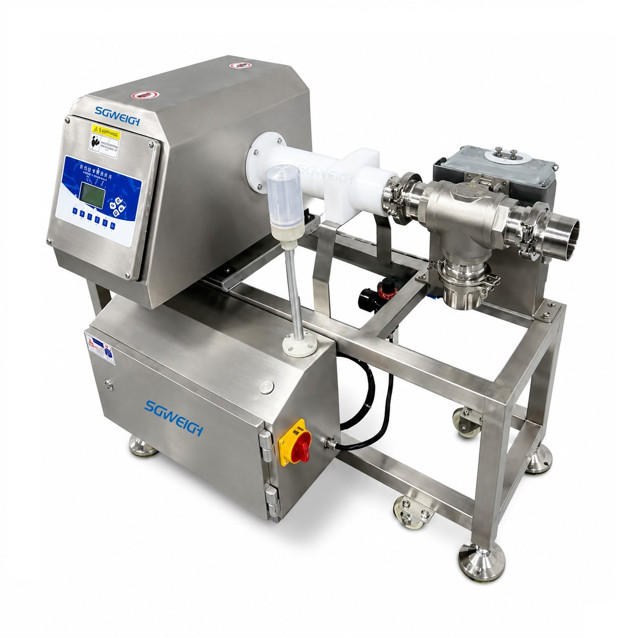 Metal Detector for Viscous Liquids and Pastes