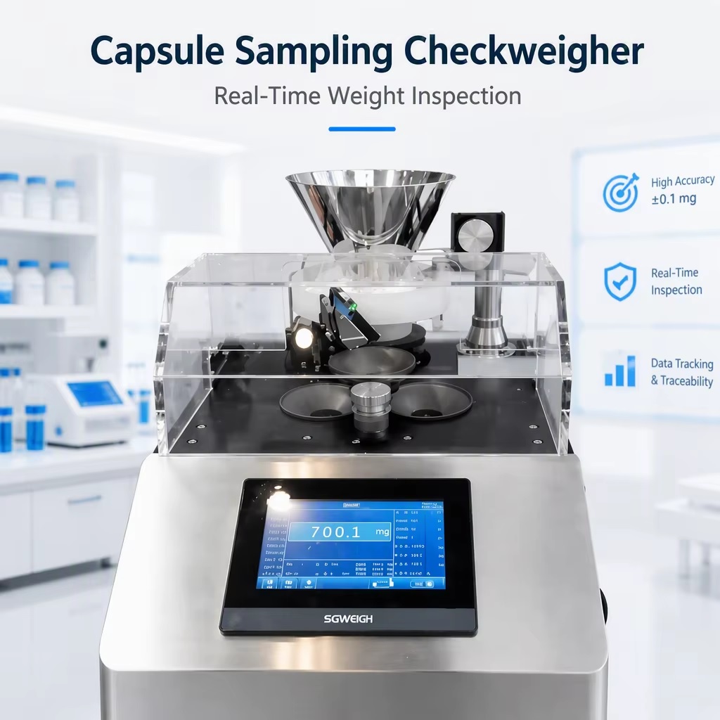 Benchtop tablet checkweigher for laboratory