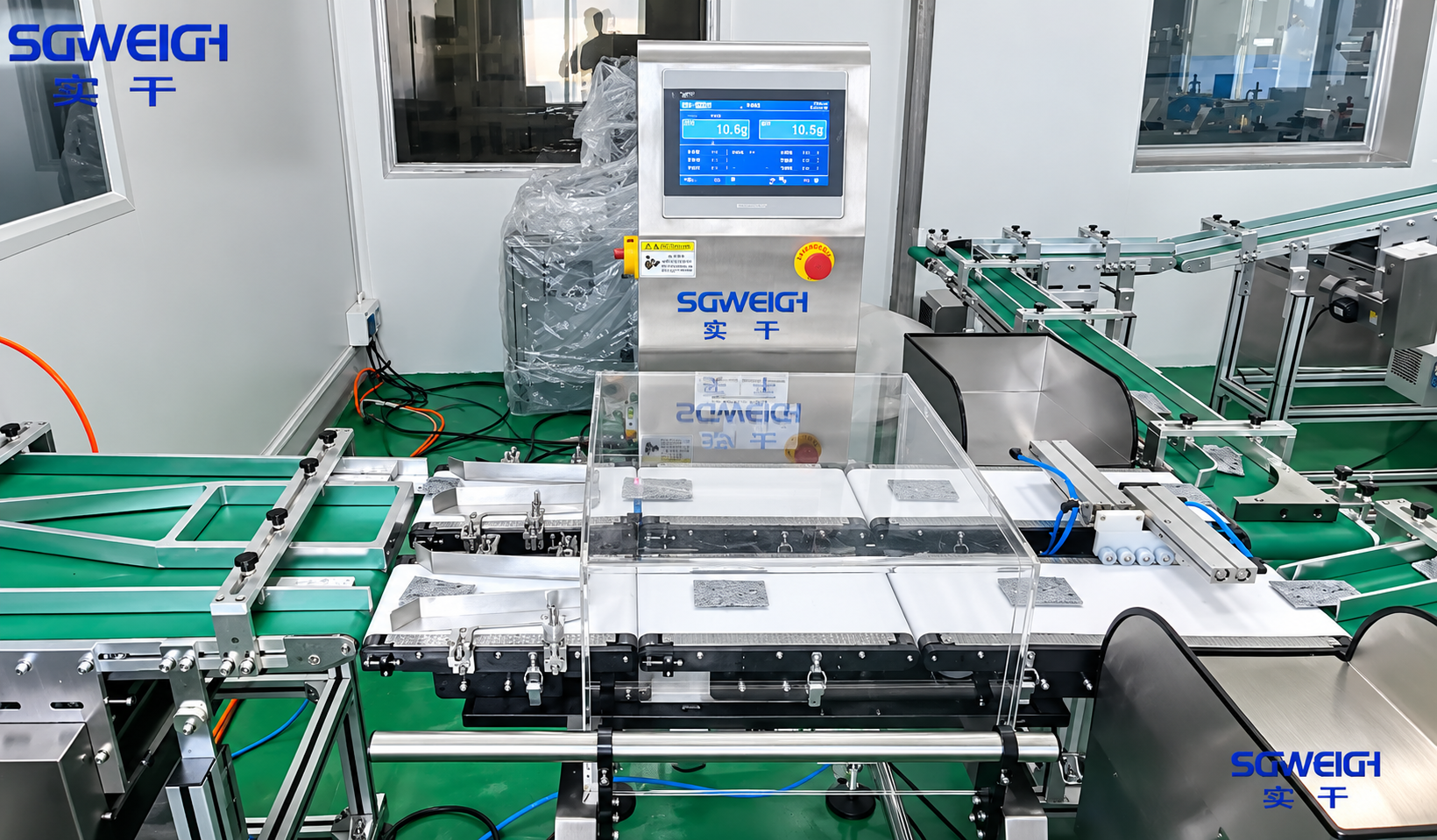 2-channel pharmaceutical blister pack checkweigher
